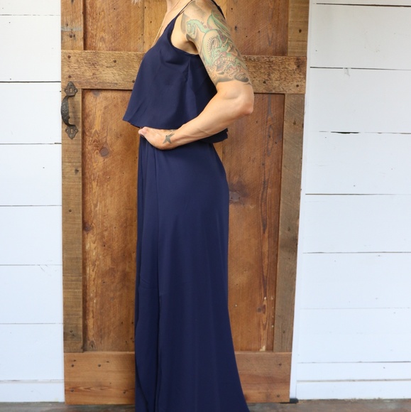 Navy maxi dress - Picture 4 of 4